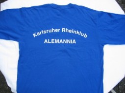 Vereins-T-Shirt: hinten